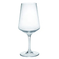 Set of Four Clear Tritan Plastic Stemmed All Purpose Wine Glass