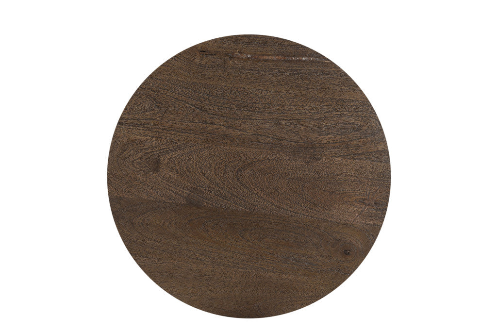 Dark Brown Furniture Table - Solid Wood Table