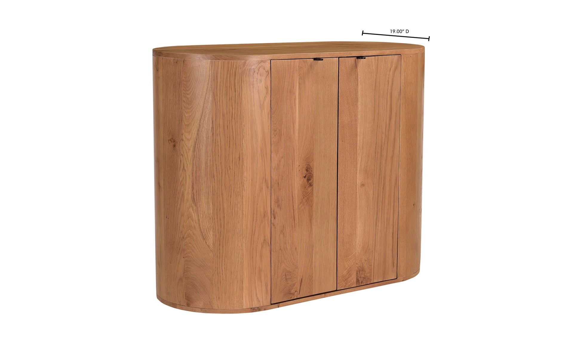 Stylish Natural Finish Theo Cabinet for Modern Home Décor