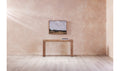Rustic Evander Oak Console Table