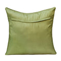 Set of Two 20" Green and Yellow Throw Pillows