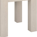 Luxury Living - Alder White End Table