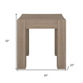 Best Gray Wood Table - Square Design 