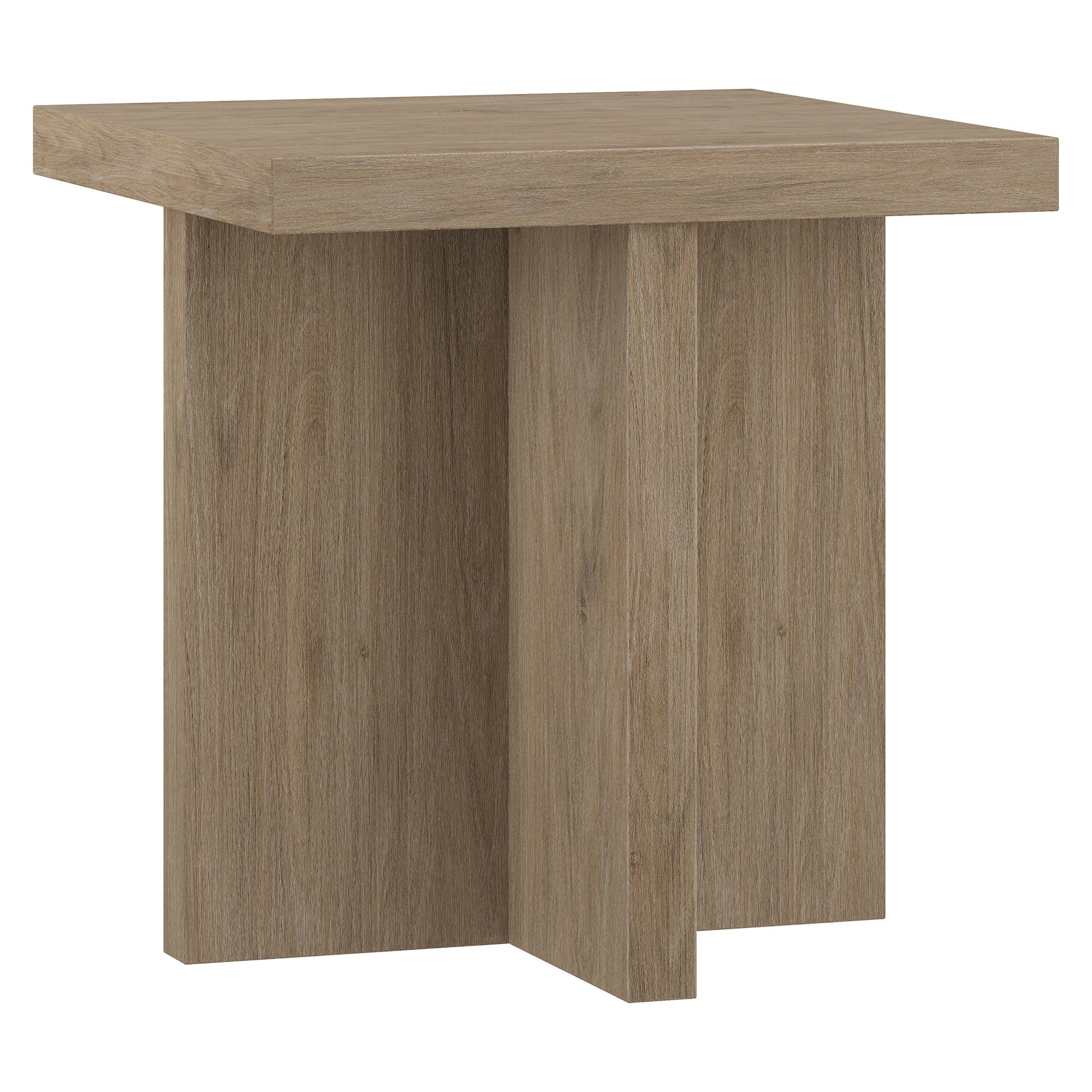 Gray Wood End Table - High-End Furniture