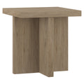 Gray Wood End Table - High-End Furniture