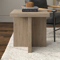 Gray Wood End Table - High-End Furniture