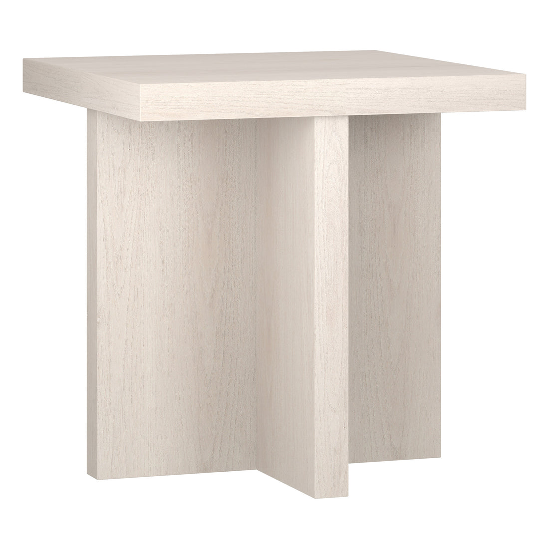 Modern Home Decor - Alder White End Table