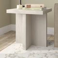 Modern Home Decor - Alder White End Table