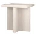 Modern Home Decor - Alder White End Table