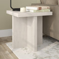 Modern Home Decor - Alder White End Table