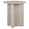 Alder White End Table - High-End Design