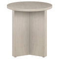 Alder White End Table - High-End Design