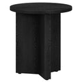 Black Wood End Table - 22