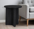 Black Wood End Table - 22