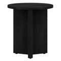 Black Wood End Table - 22