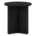 Black Wood End Table - 22