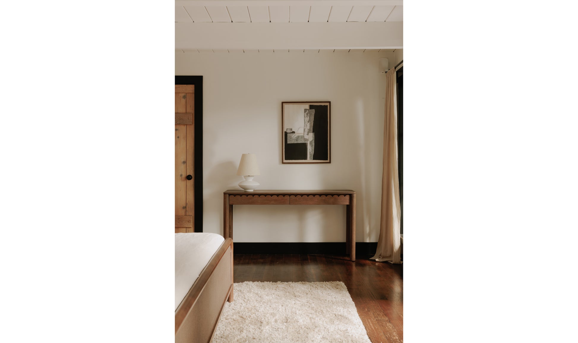 Wiley Vintage Brown Console Table