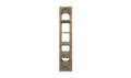 Modern Brown Abbott Bookshelf - Stylish Storage for Every Room