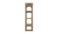 Modern Brown Abbott Bookshelf - Stylish Storage for Every Room