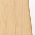 60" Natural Solid Wood Oval Console Table
