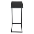 24" Black Iron Abstract End Table