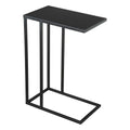 24" Black Iron Abstract End Table