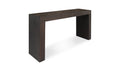 Rustic Evander Oak Console Table