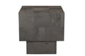 Gray Distressed Wood End Table - High-End Furniture