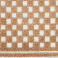 4' X 6' Brown Geometric Area Rug