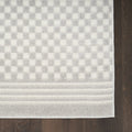 4' X 6' Gray Geometric Area Rug