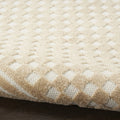 4' X 6' Tan Geometric Area Rug
