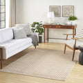 4' X 6' Tan Geometric Area Rug