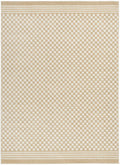 4' X 6' Tan Geometric Area Rug