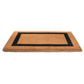 36" X 60" Brown and Black Coir Outdoor Door Mat