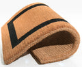 36" X 60" Brown and Black Coir Outdoor Door Mat