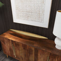 40" Gold Boat Metal Vanity Tray