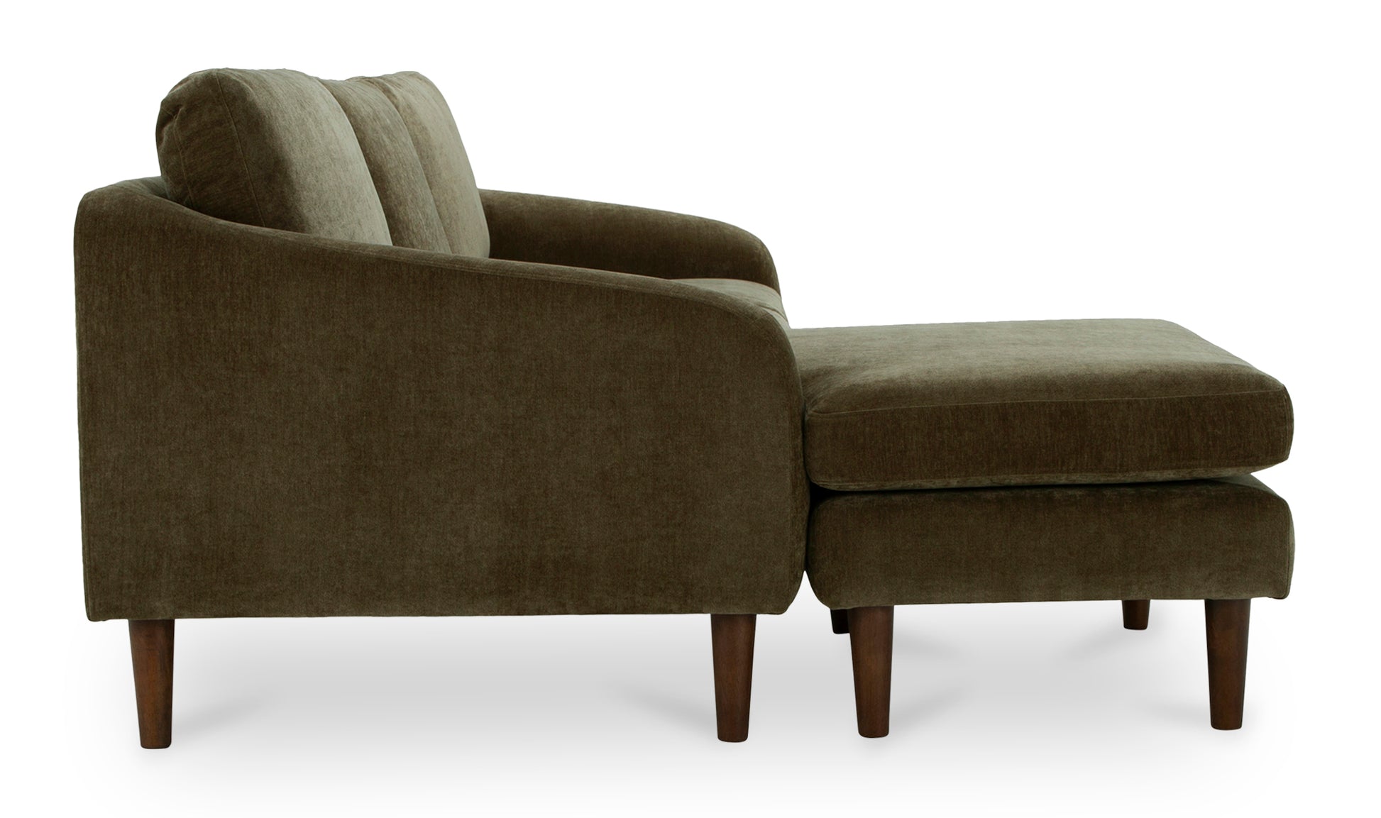 Quinn Sectional Dark Brown