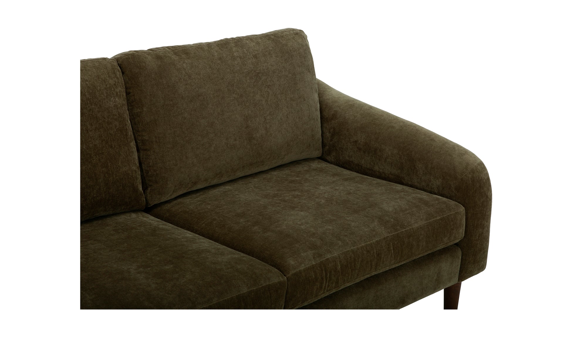 Quinn Sectional Dark Brown