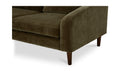 Quinn Sectional Dark Brown