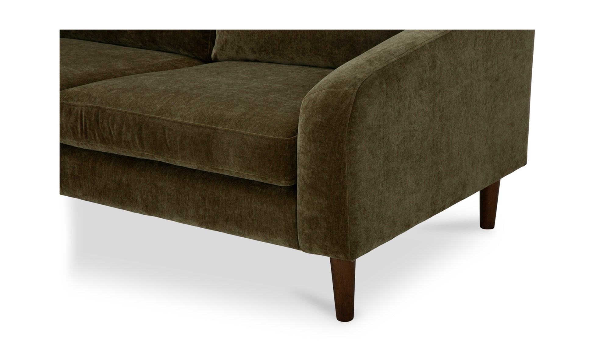 Quinn Sectional Dark Brown