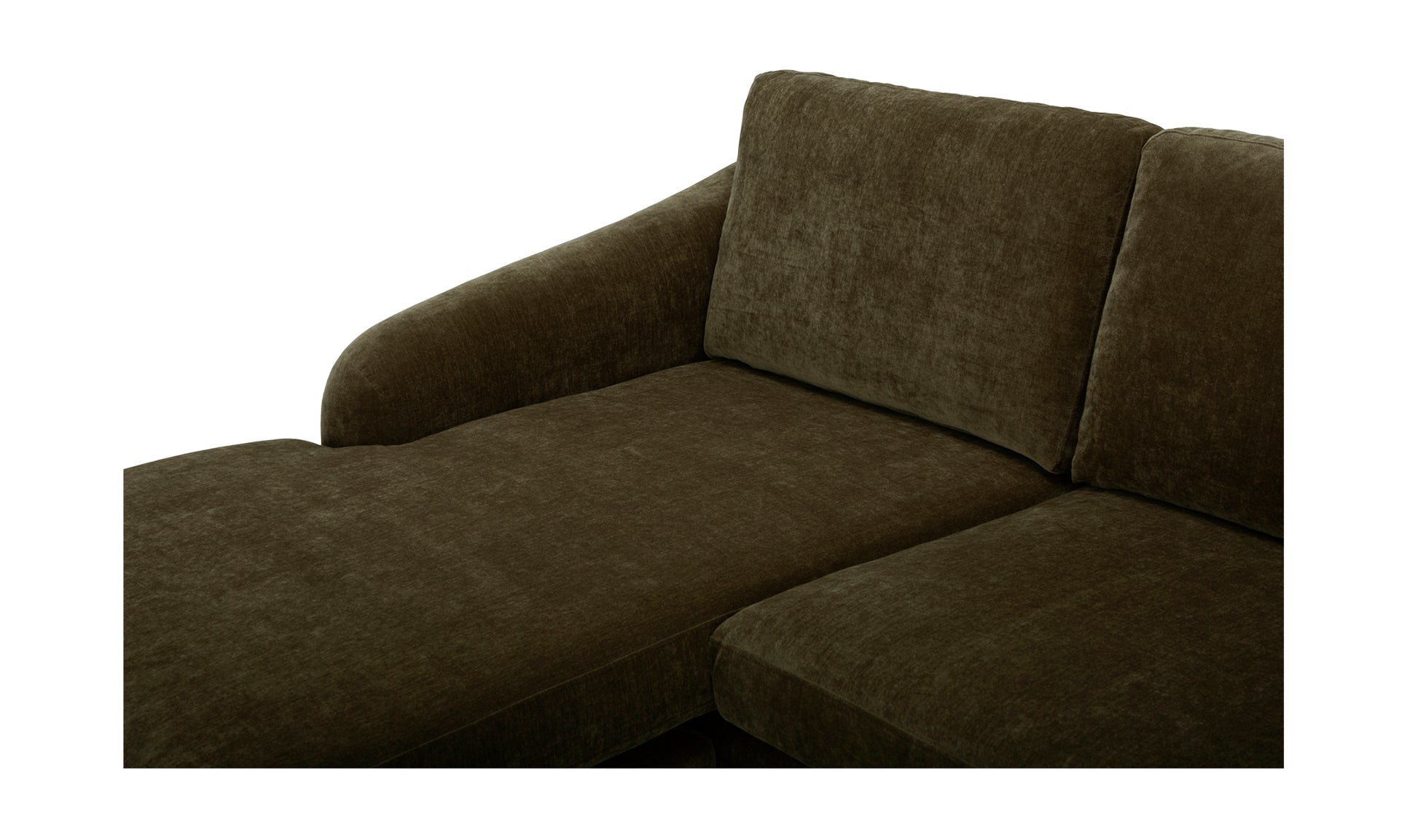Quinn Sectional Dark Brown