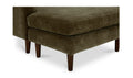 Quinn Sectional Dark Brown