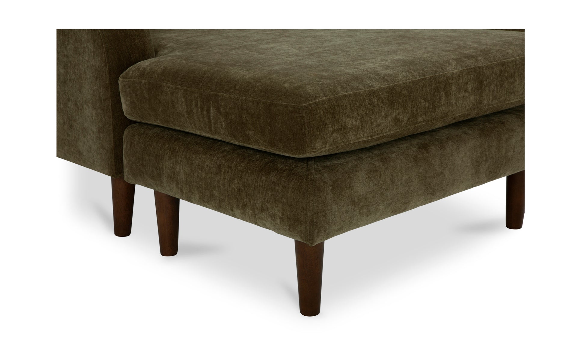 Quinn Sectional Dark Brown