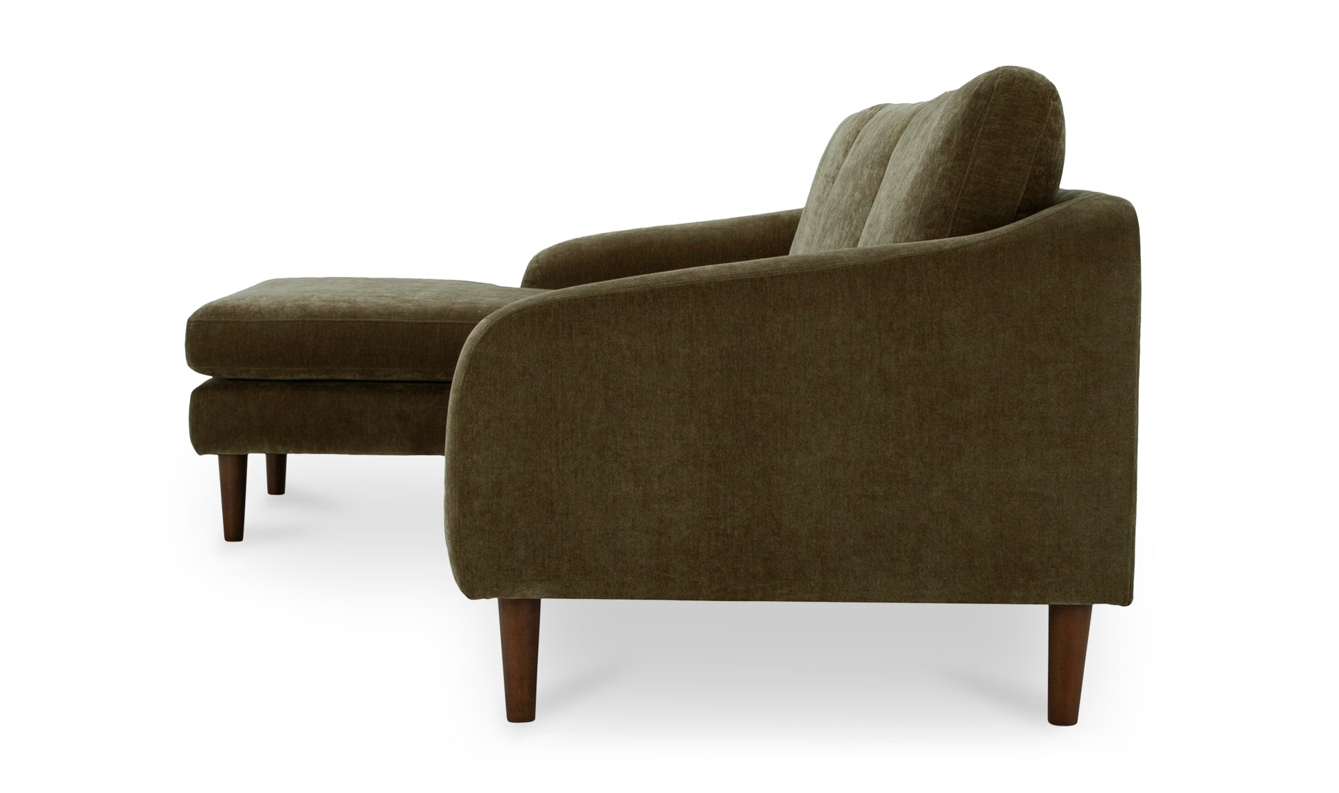 Quinn Sectional Dark Brown