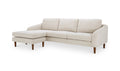 Quinn Sectional Dark Brown