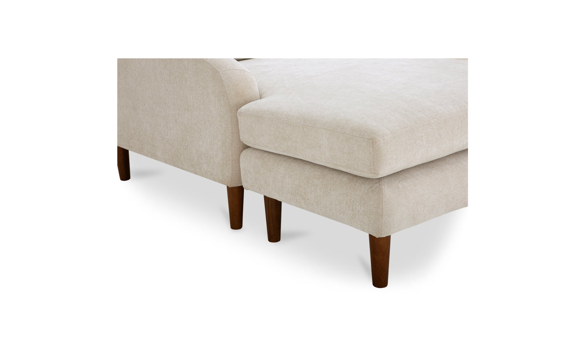 Quinn Sectional Dark Brown