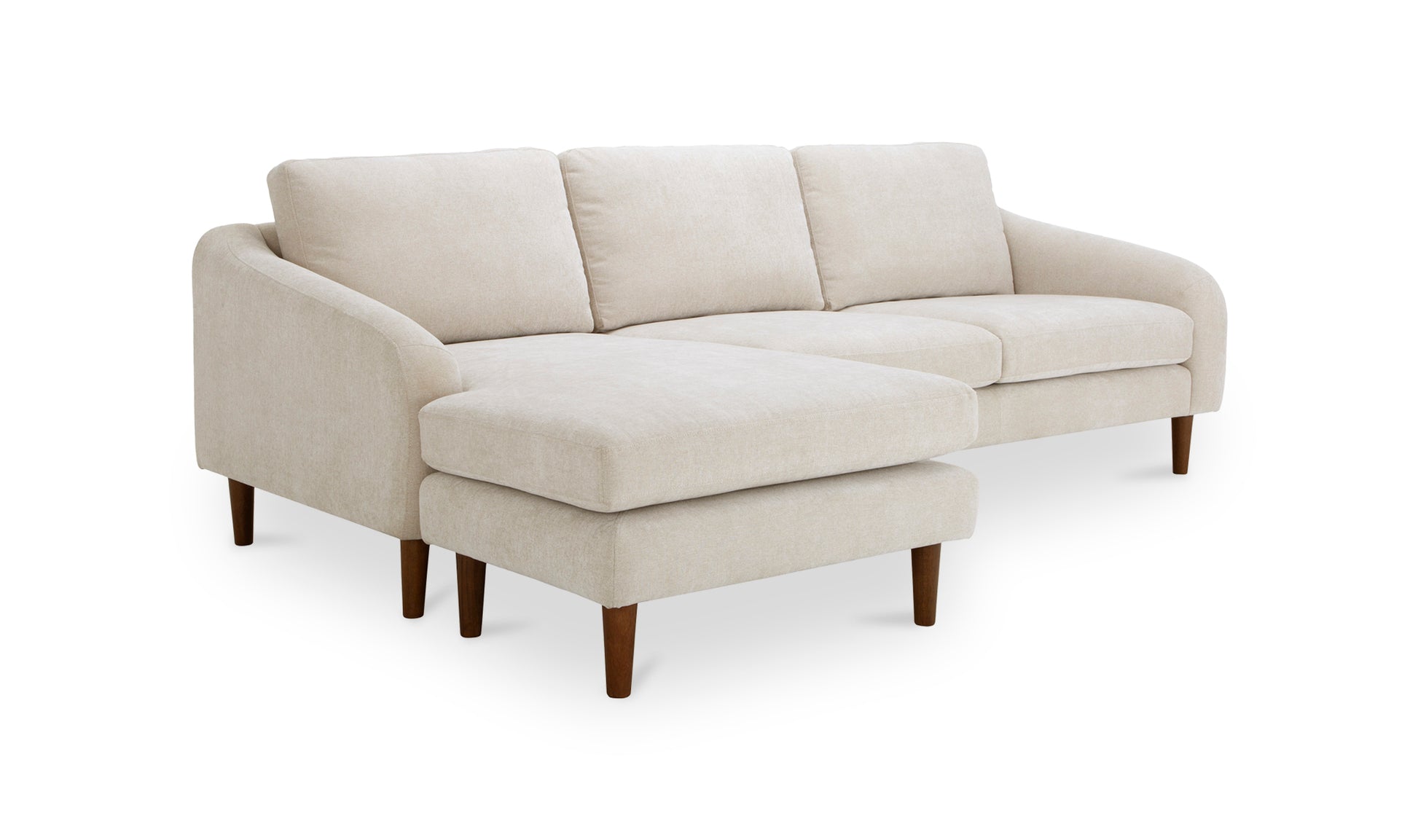Quinn Sectional Dark Brown