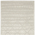 3' X 5' Beige And Ivory Tribal Area Rug