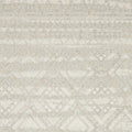 3' X 5' Beige And Ivory Tribal Area Rug