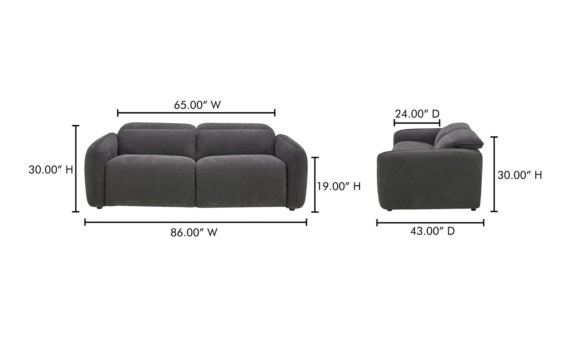 Eli Power Recliner Sofa